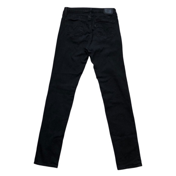 Levi’s 712 Slim Denim Jeans – Soft Black – Women’s Size 28 - Picture 8 of 12